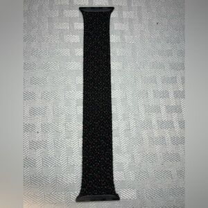 Apple Braided Solo Loop Watchband- black/unity(old version)---NWOT